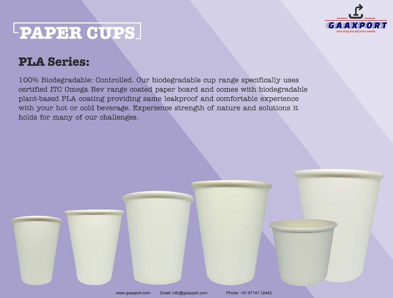 Paper Cups (PLA Series)